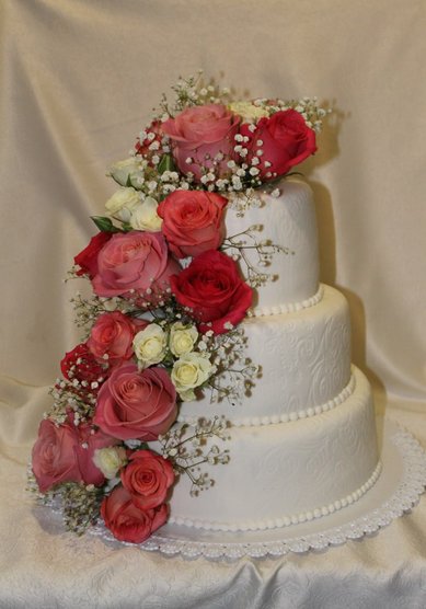 Торт на свадьбу А56753 - Авторские торты на заказ Алина Карапетян