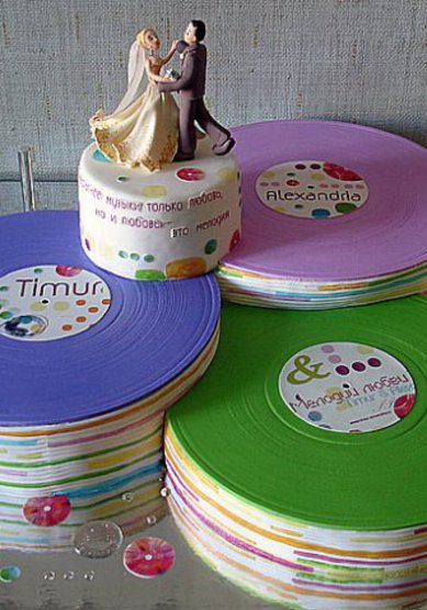 Торт на свадьбу В56957 - Компания Валери