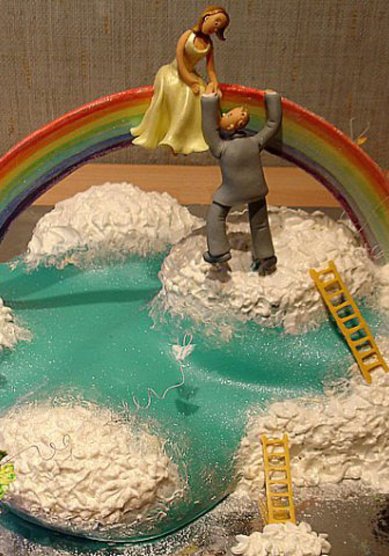 Торт на свадьбу В56963 - Компания Валери