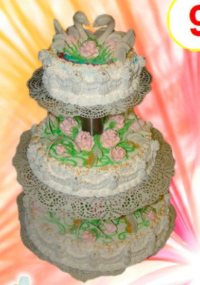 Свадебный торт С56978 - Кондитерская фабрика Састор-С