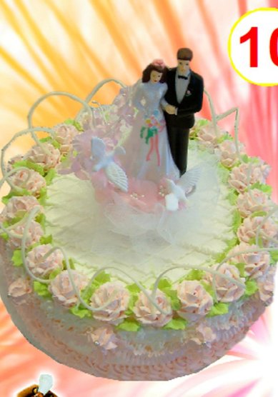 Торт на свадьбу С56979 - Кондитерская фабрика Састор-С