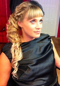 Cвадебная прическа J16479 в греческом стиле