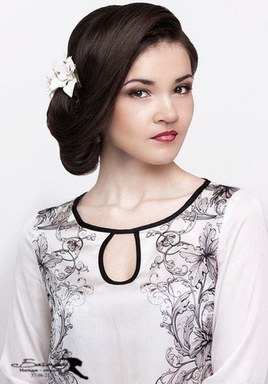 Свадебная прическа Ю16473 - Стилист, визажист Юлия Матак