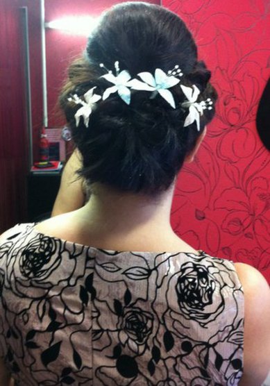 Свадебная прическа J16477 - Парикмахерская J Style