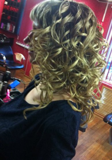 Прическа на свадьбу J16492 - Парикмахерская J Style