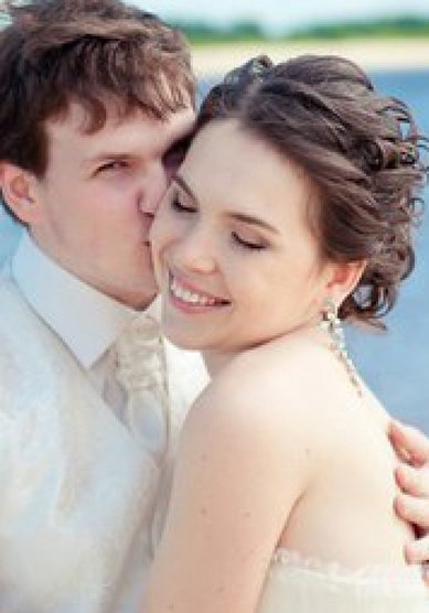 Прическа на свадьбу Д16500 - Стилист Джамиля Литвинская