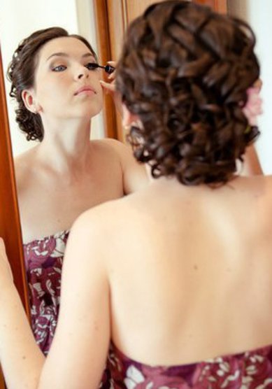 Прическа на свадьбу Д16508 - Стилист Джамиля Литвинская