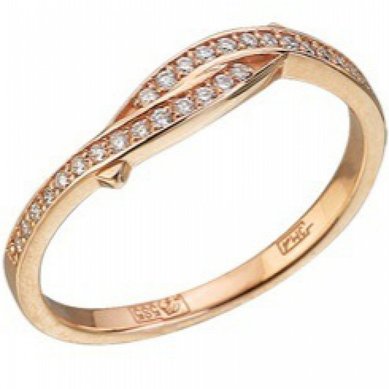 Помолвочное кольцо А6448 - Сеть ювелирных магазинов АДАМАС