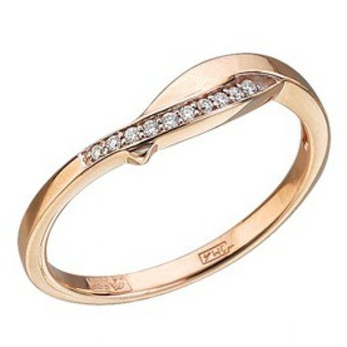 Помолвочное кольцо А6451 - Сеть ювелирных магазинов АДАМАС