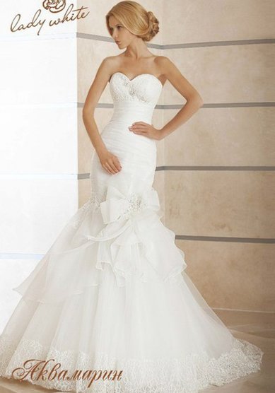 Свадебное платье Аквамарин-В42829 - Свадебный салон Валери