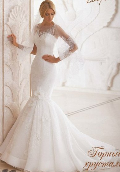 Свадебное платье Горный хрусталь-В42833 - Свадебный салон Валери