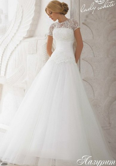 Свадебное платье Лазурит-В42838 - Свадебный салон Валери