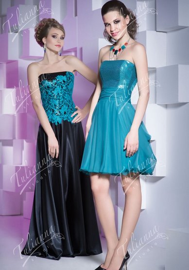 Вечернее платье У42915 - Салон свадебной моды Удачный выбор