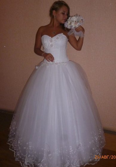 Свадебное платье Б42996 - Свадебный салон Белое платье