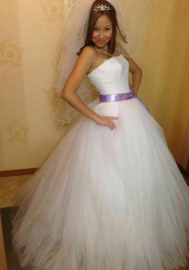 Свадебное платье Б43000 - Свадебный салон Белое платье