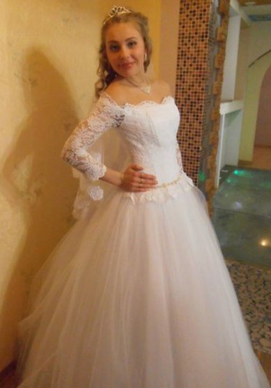 Свадебное платье Б43015 - Свадебный салон Белое платье