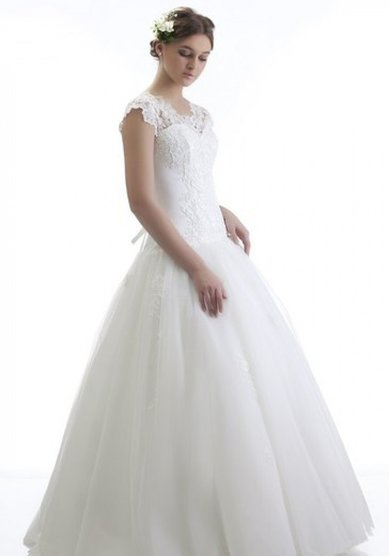 Свадебное платье Б43018 - Свадебный салон Белое платье