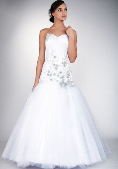 Свадебное платье Б43020 - Свадебный салон Белое платье