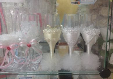 Бокалы Б57656 - Свадебный салон Белое платье